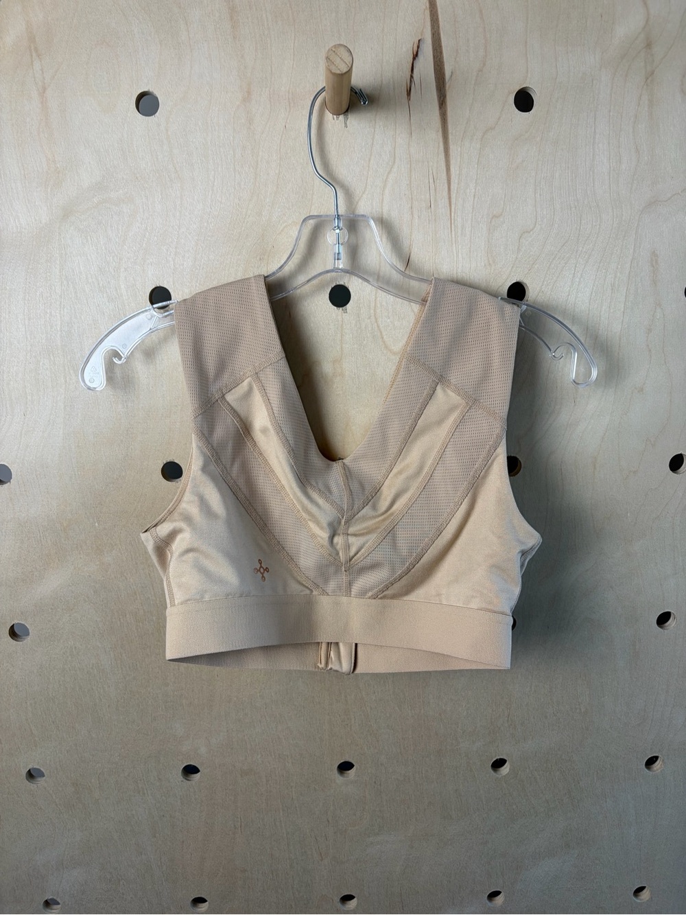 $114 Tommie Copper Zip Up Shoulder Support Bra Medium Nude - Picture 7 of 7